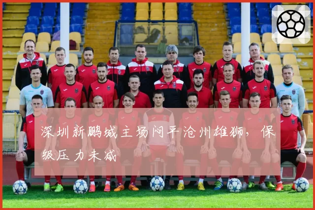 深圳新鹏城主场闷平沧州雄狮,保级压力未减